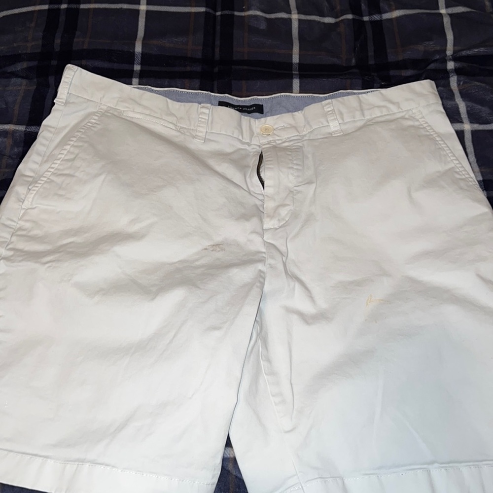 Mens white Tommy Hilfiger shorts